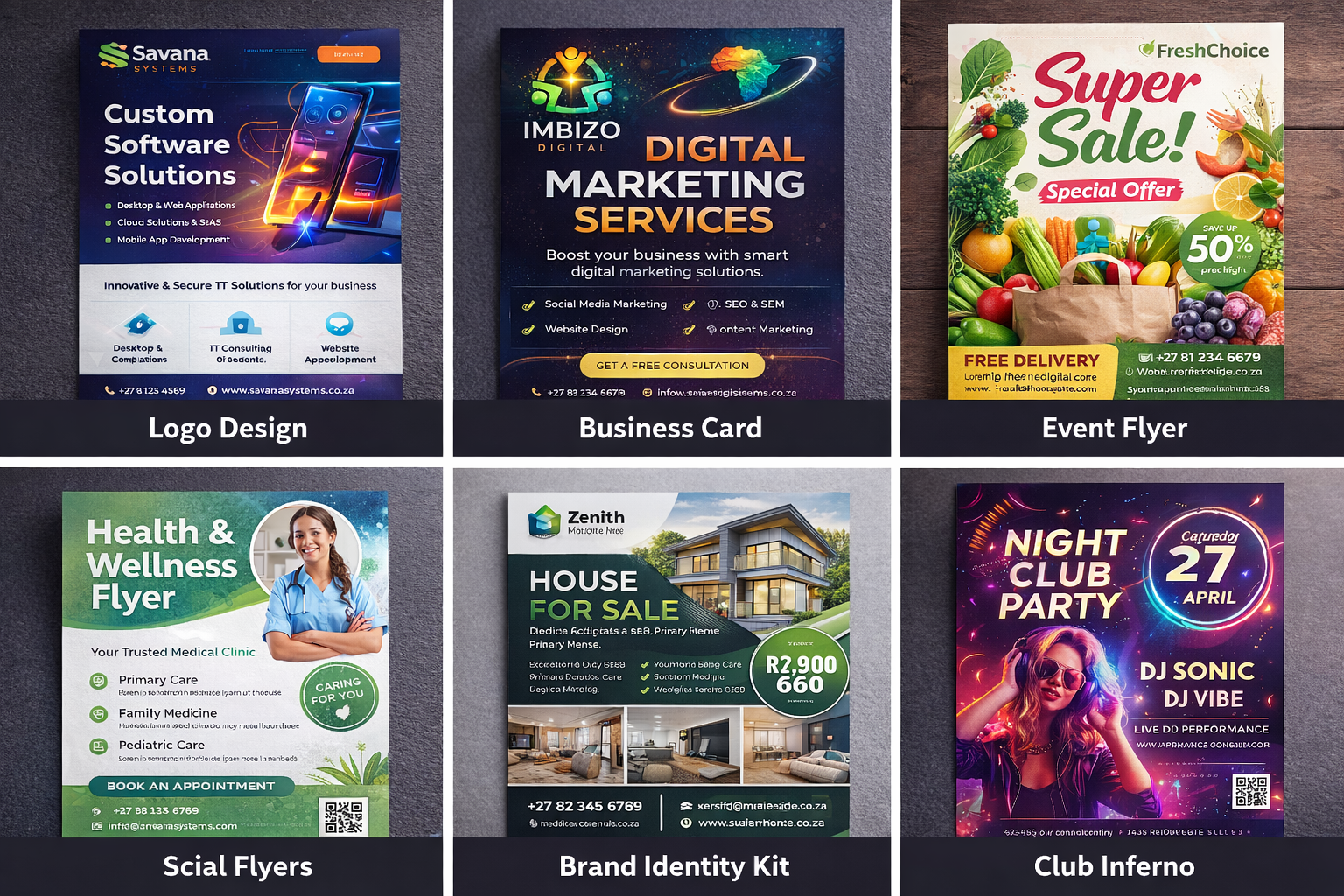 Flyer collection preview