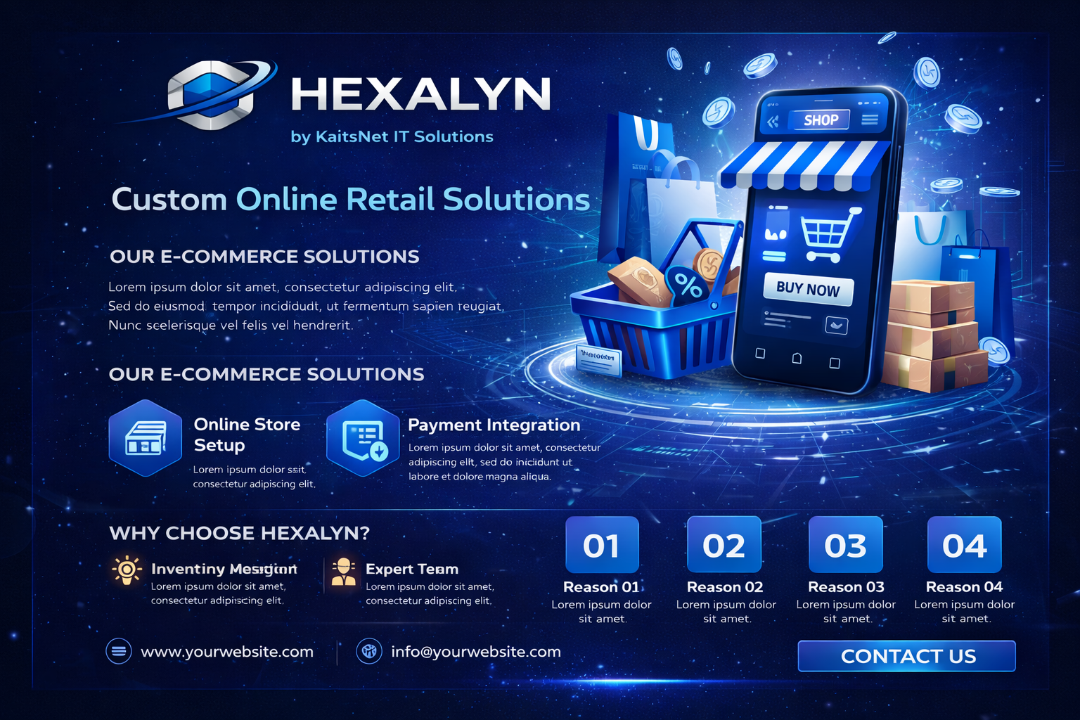 Hexalyn - logo design